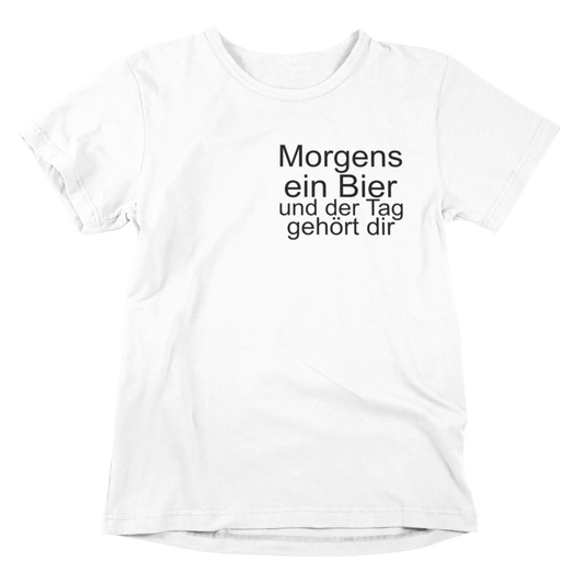 Morgens ein Bier und der Tag gehört dir 🍻