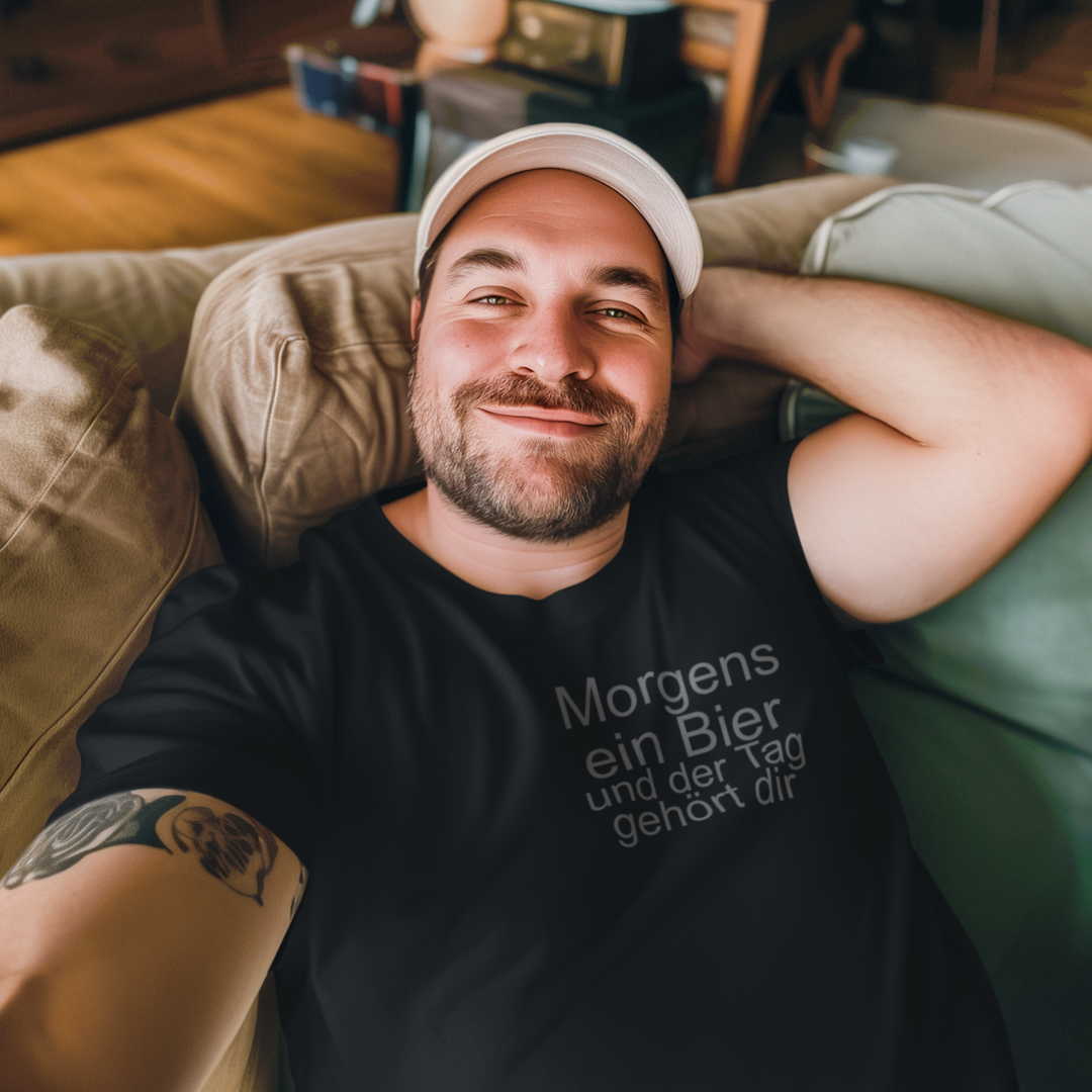 Morgens ein Bier und der Tag gehört dir 🍻