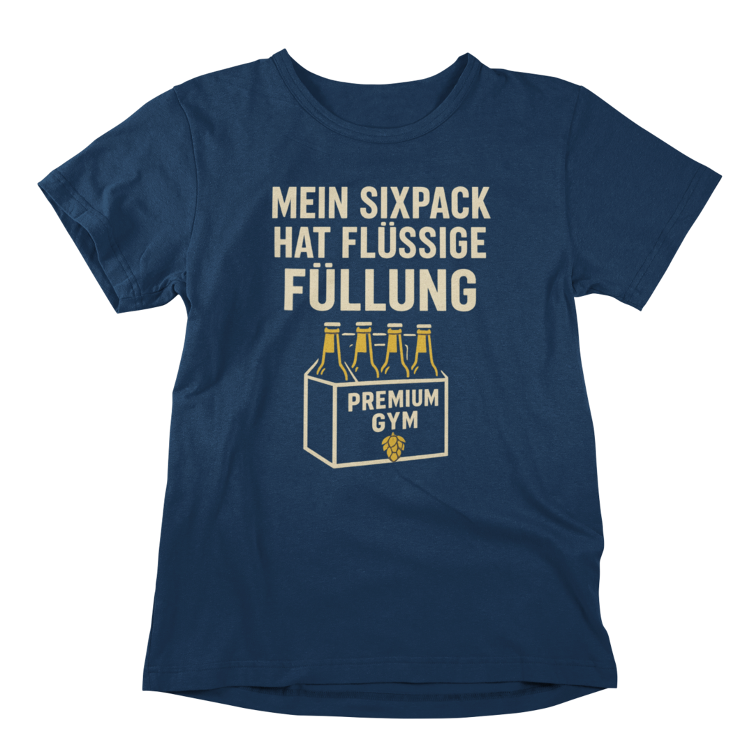 Mein Sixpack hat flüssige Füllung