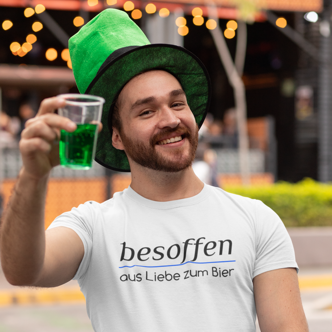 besoffen, aus Liebe zum Bier 🍻