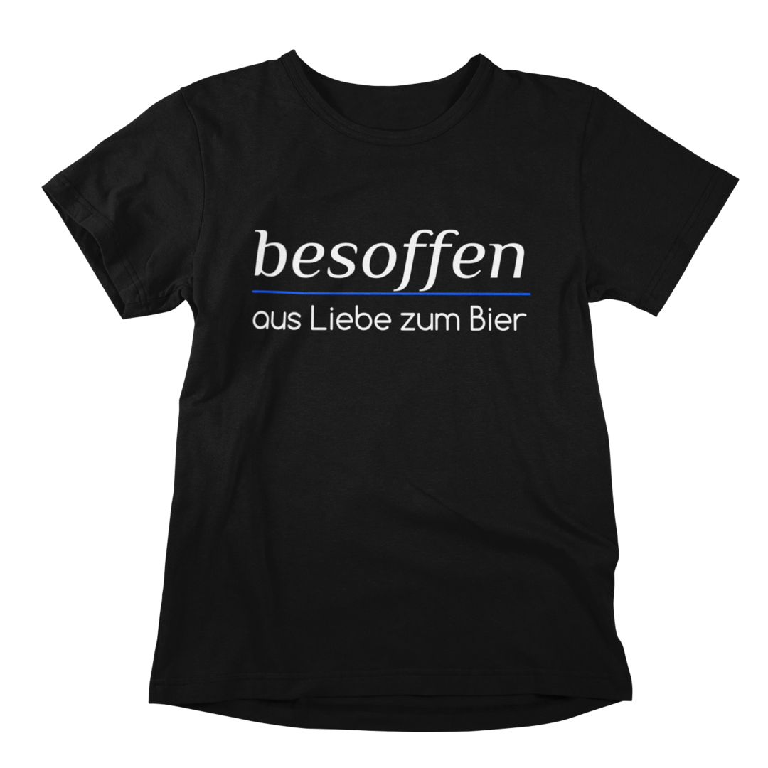 besoffen, aus Liebe zum Bier 🍻