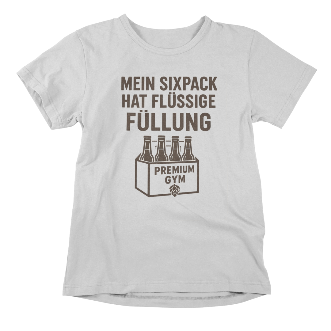 Mein Sixpack hat flüssige Füllung