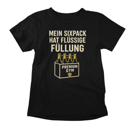 Mein Sixpack hat flüssige Füllung
